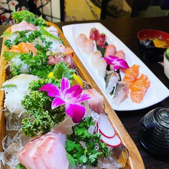 Sushi Hon - 30 Pieces Mix Sashimi 12 Pieces Nigiri - Sushi Bars Near Me - Los Angeles, California Sushi Hon - 30 Pieces Mix Sashimi 12 Pieces Nigiri - Sushi Bars Near Me - Los Angeles, California