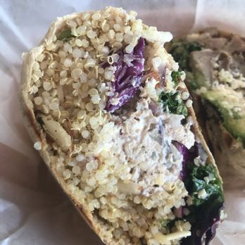 Living Green Cafe - Tuna salad wrap - Juice Bars & Smoothies Near Me - Pompano Beach, Florida Living Green Cafe - Tuna salad wrap - Juice Bars & Smoothies Near Me - Pompano Beach, Florida