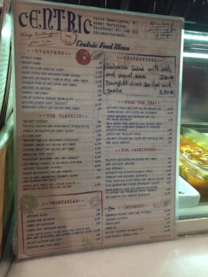 Menu photo 4 Cèntric Barcelona, B