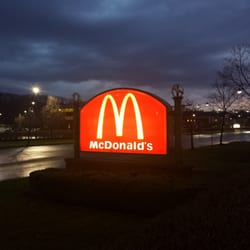 McDonald's - Morning stormy sky...