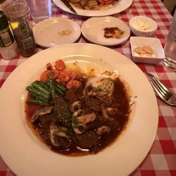 Rick's French Bistro - Chicken special and the beef stew dinner
