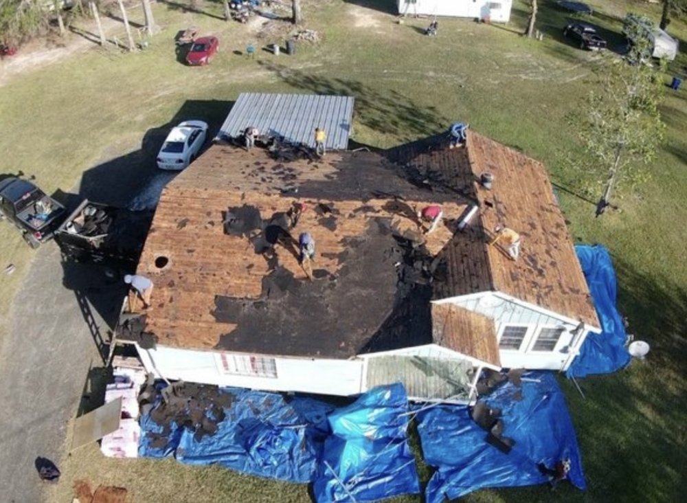 Slide of Military Roofing