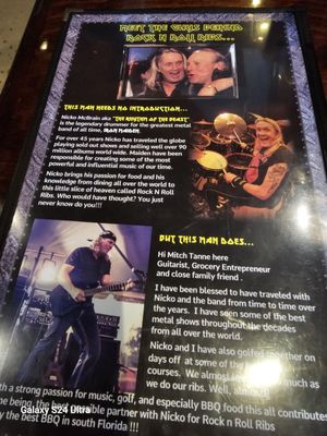 Menu photo 2 Rock n Roll Ribs Coral Springs, FL