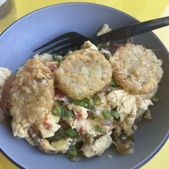 Crack’d Kitchen and Coffee - Egg n' tater bowl - Breakfast & Brunch Near Me - Plantation, Florida Crack’d Kitchen and Coffee - Egg n' tater bowl - Breakfast & Brunch Near Me - Plantation, Florida
