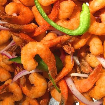 Panda Buffet - a pile of shrimp and vegetables - Chinese Near Me - Bradenton, Florida
