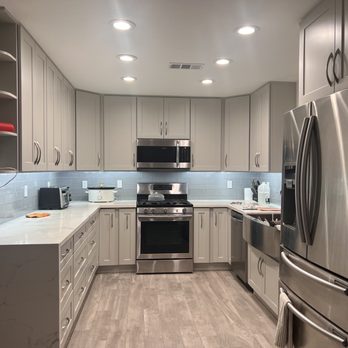 Preferred Construction - Whole kitchen remodel: new cabinets, countertops, backsplash. - General Contractors Near Me - Las Vegas, Nevada