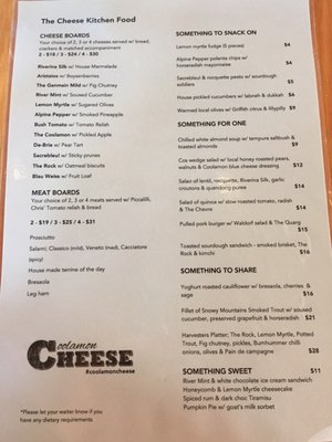 Menu photo 2 Coolamon Cheese Factory Coolamon, NSW
