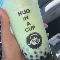 Honeydew with Boba