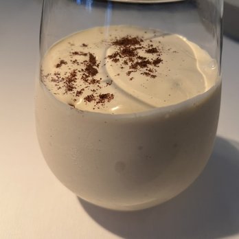 Amen - Café glacé (coffee gently stirred with ice cream - we chose decaf) - wow so gooood - Mediterranean Near Me - Ixelles, BRU