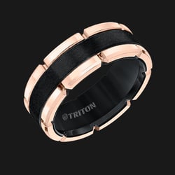 Tungsten - rose and black