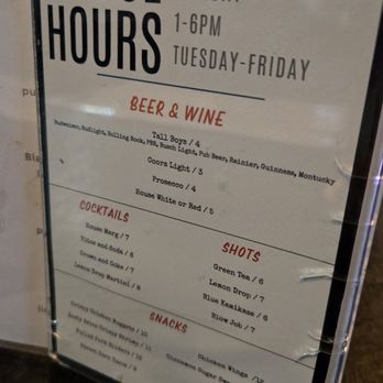 The Office Tavern - Happy hour menu. - Bars Near Me - Burlington, Washington The Office Tavern - Happy hour menu. - Bars Near Me - Burlington, Washington