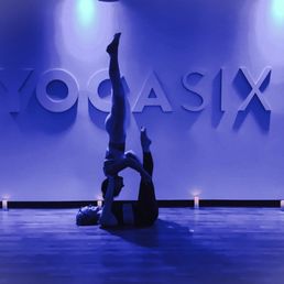 Yoga with my sister at YogaSix Westchase Yoga with my sister at YogaSix Westchase