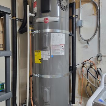 Brester Smith Plumbing - My shiny new heat pump water heater - Plumbing Near Me Brester Smith Plumbing - My shiny new heat pump water heater - Plumbing Near Me