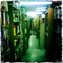 Fine Books - The stacks upon stacks of books at Fine Books in Chiloquin.