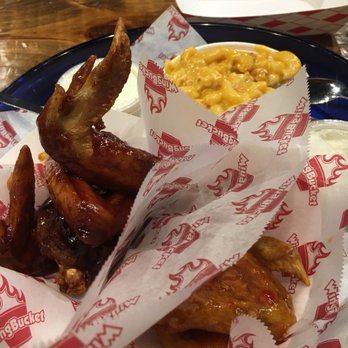 WingBucket - Mango Habanero wings with Mac and cheese! - Chicken Wings Near Me - Richardson, Texas WingBucket - Mango Habanero wings with Mac and cheese! - Chicken Wings Near Me - Richardson, Texas