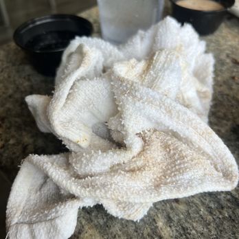 Timberwood Grill - The dirty towel that was given to me to clean my shirt - Burgers Near Me - Pigeon Forge, Tennessee Timberwood Grill - The dirty towel that was given to me to clean my shirt - Burgers Near Me - Pigeon Forge, Tennessee