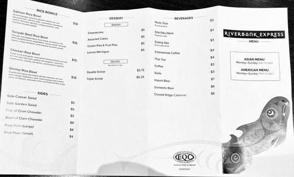 Menu photo 8 Riverbank Express Tacoma, WA