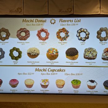 Mochill Mochi Donut - Menu (July 2023) - Donuts Near Me - San Jose, California