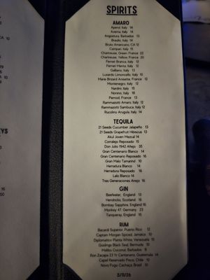 Menu photo 1 Vic’s Las Vegas, NV