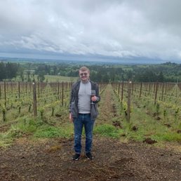 Me in the vineyard Me in the vineyard
