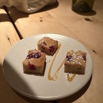 Talula's Garden - free cranberry blondies - New American Near Me - Philadelphia, Pennsylvania Talula's Garden - free cranberry blondies - New American Near Me - Philadelphia, Pennsylvania