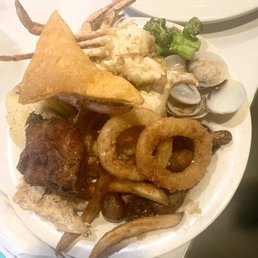 Crab plus tge kitchen sink