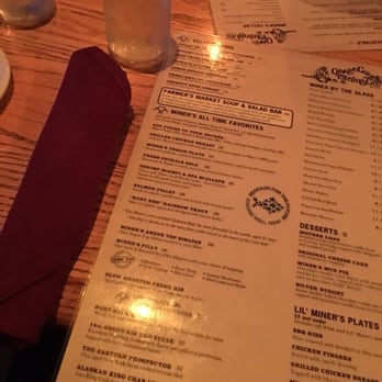 Orange County Mining Company - The menu - Steakhouses Near Me - Orange, California