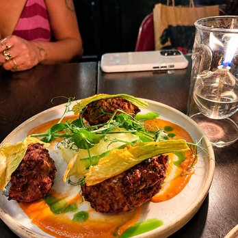 Carlotto - Zucchini Fritters - Italian Near Me - New York, New York Carlotto - Zucchini Fritters - Italian Near Me - New York, New York