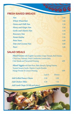 Menu photo 7 Rasa Restaurant East Greenwich, RI