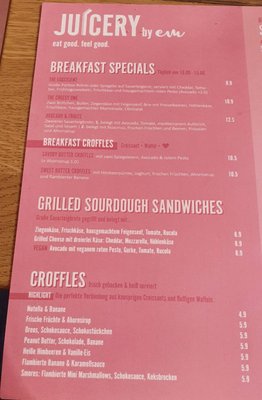 Menu photo 6 Juicery by em Hamburg, HH