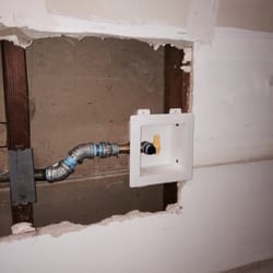 Purdy Plumbing & Drain - New recessed gas valve for cook top.