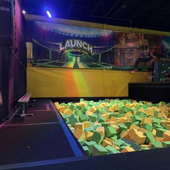 Launch Family Entertainment - Foam pit. - Trampoline Parks Near Me - Warwick, Rhode Island Launch Family Entertainment - Foam pit. - Trampoline Parks Near Me - Warwick, Rhode Island