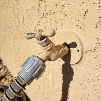 AZ Desert Plumbing - Old, leaky hose bib. - Plumbing Near Me AZ Desert Plumbing - Old, leaky hose bib. - Plumbing Near Me