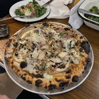 Strangebird - Mushroom pizza - Breweries Near Me - Rochester, New York Strangebird - Mushroom pizza - Breweries Near Me - Rochester, New York