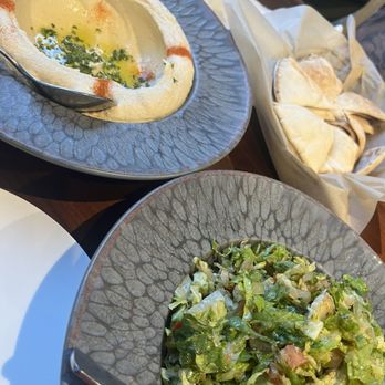 Habibi Grill - Combo Platter (2-3): hummus, pita bread, and Lebanese Salad - Cafes Near Me - Columbus, Ohio Habibi Grill - Combo Platter (2-3): hummus, pita bread, and Lebanese Salad - Cafes Near Me - Columbus, Ohio