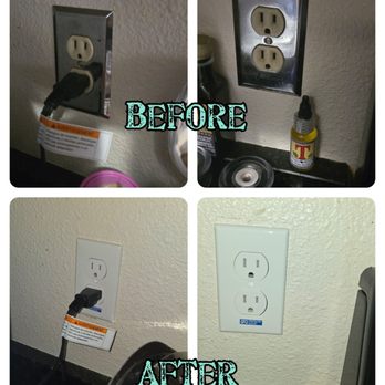 Finlee Electric - Updated plugs to be safer - Electricians Near Me - San Antonio, Texas