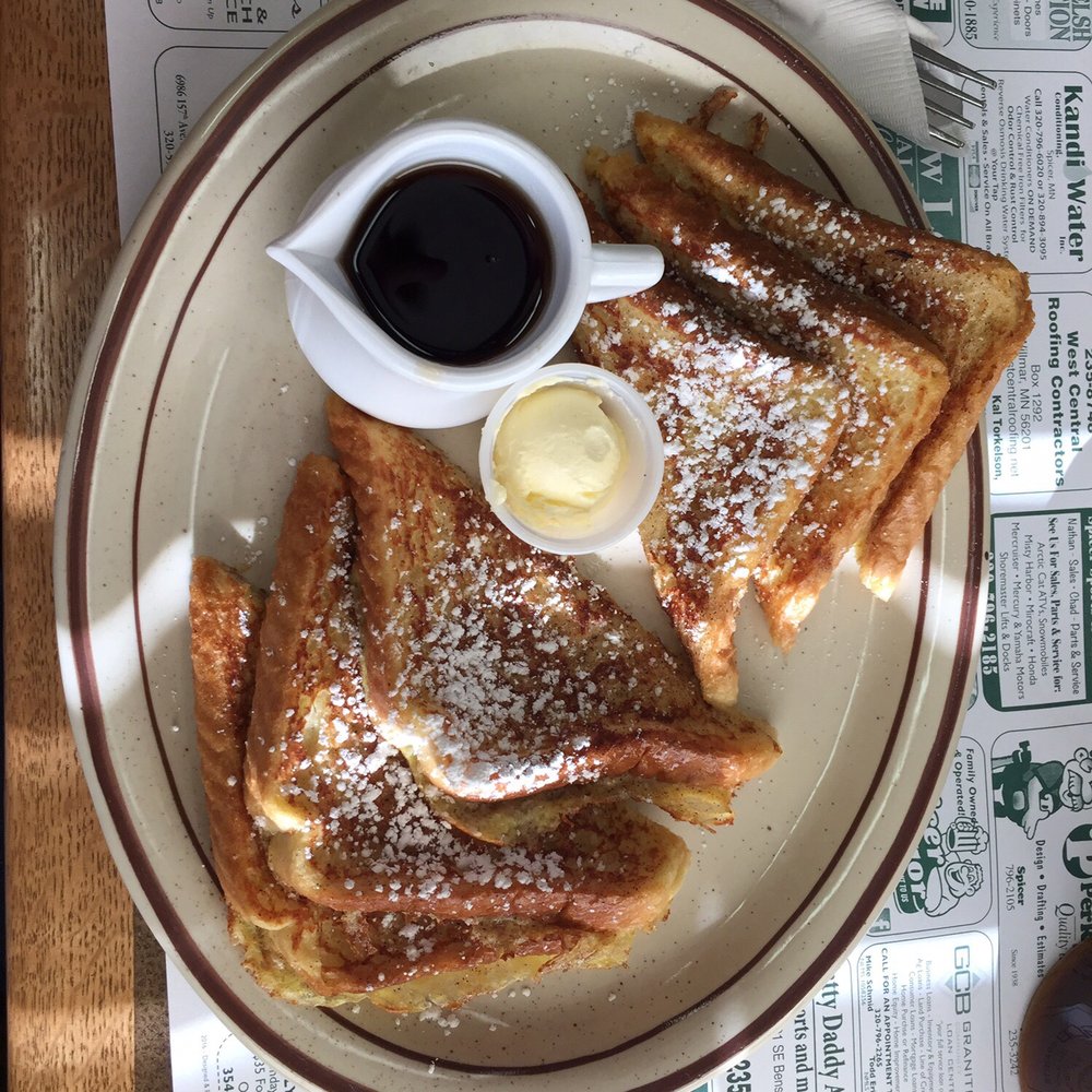 French Toast with honey butter- so good!! French Toast with honey butter- so good!!