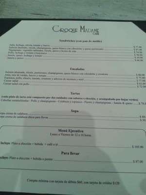 Menu photo 4 Croque Madame Buenos Aires, C