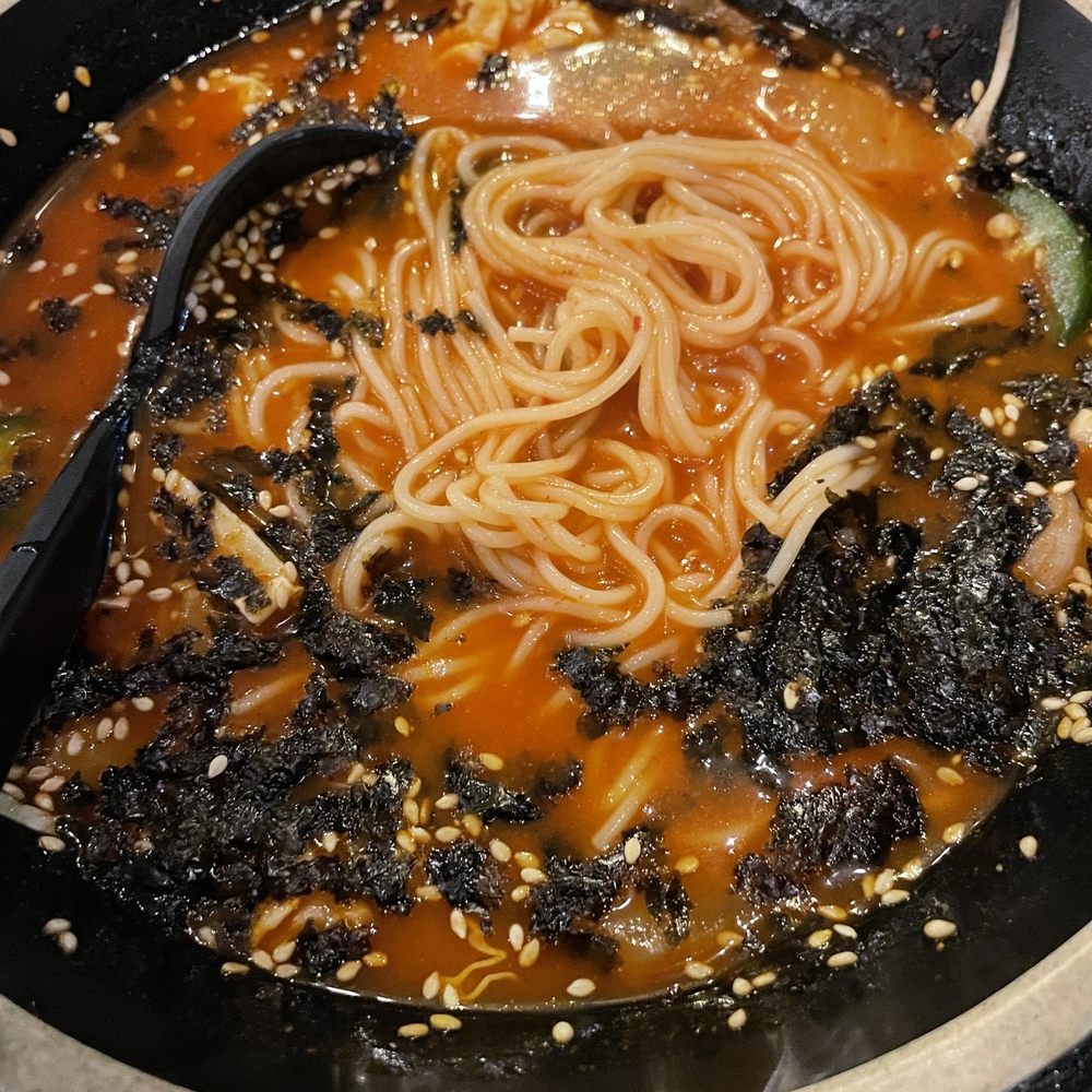 Burnin' Shell - Complementary cold noodles - Seafood Near Me - Los Angeles, California Burnin' Shell - Complementary cold noodles - Seafood Near Me - Los Angeles, California