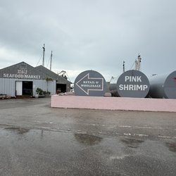 Erickson & Jensen Seafood Packers - Outside - rainy day