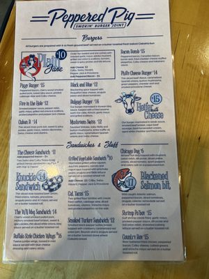 Menu photo 4 Peppered Pig Huntsville, AL