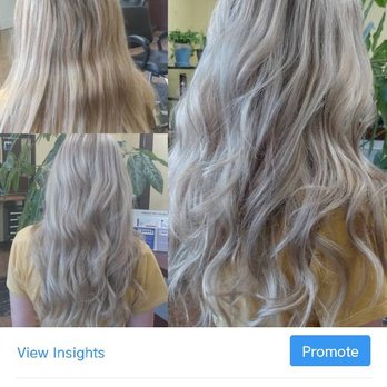 Susiecolor - Golden blonde to  Icy platinum Blonde - Hair Stylists Near Me - Riverside, California