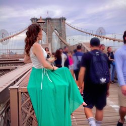 T Alteration & Tailor - Green maxi skirt