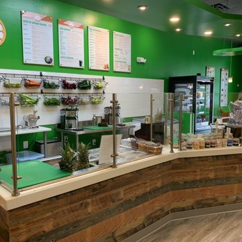 Kwench - a view of a restaurant counter - Juice Bars & Smoothies Near Me - Apex, North Carolina Kwench - a view of a restaurant counter - Juice Bars & Smoothies Near Me - Apex, North Carolina