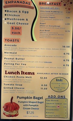 Menu photo 1 S3 Coffee Bar San Diego, CA Menu photo 1 S3 Coffee Bar San Diego, CA