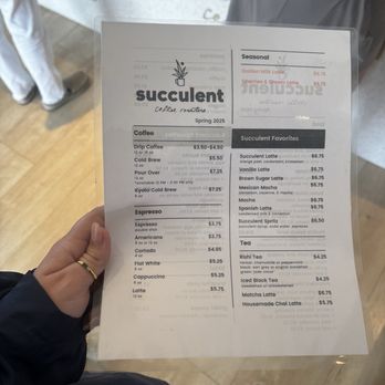 Succulent Coffee Roasters - Menu - Coffee & Tea Near Me - Huntington Beach, California Succulent Coffee Roasters - Menu - Coffee & Tea Near Me - Huntington Beach, California