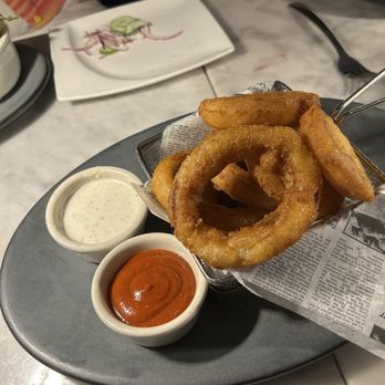 Willow Vegan Bistro - Onion Rings - Vegan Near Me - New York, New York Willow Vegan Bistro - Onion Rings - Vegan Near Me - New York, New York