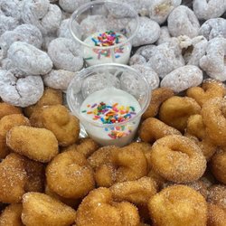 Diamond Dough - Cinnamon Sugar & powdered Sugar minis!
