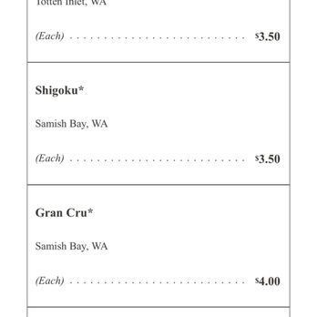 Taylor Shellfish Farms - The menu via Q-R code - Seafood Near Me - Seattle, Washington Taylor Shellfish Farms - The menu via Q-R code - Seafood Near Me - Seattle, Washington