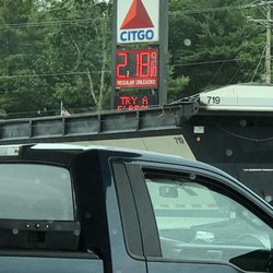 Citgo Gas - Sign at the corner in early July, 2017